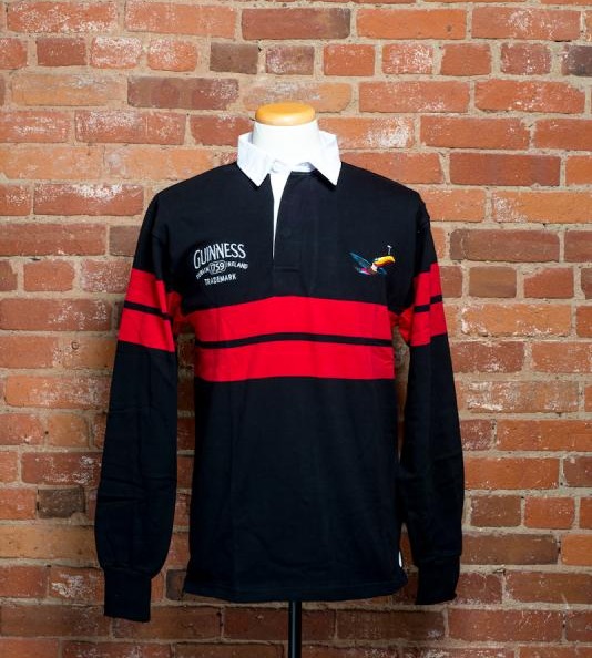 Guinness Long Sleeved Rugby Shirts Out of Ireland Irish & Scottish Clothing, Gifts & Jewellery