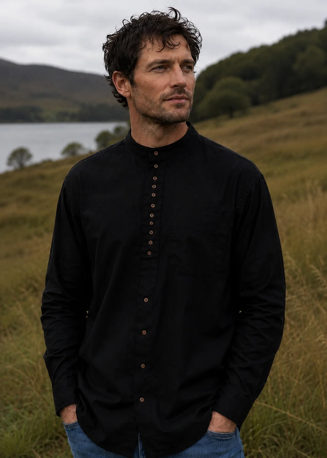 Black Grandfather Shirt EW13