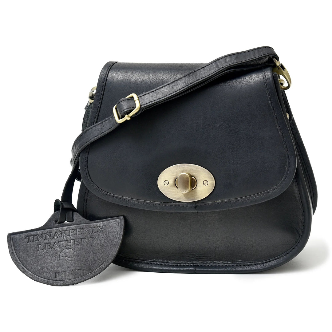 Black Irish Leather Glynn Bag TK10061