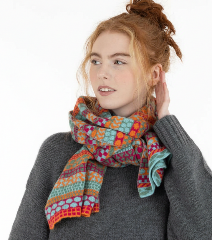 Eye Candy Brodie Wool Scarf