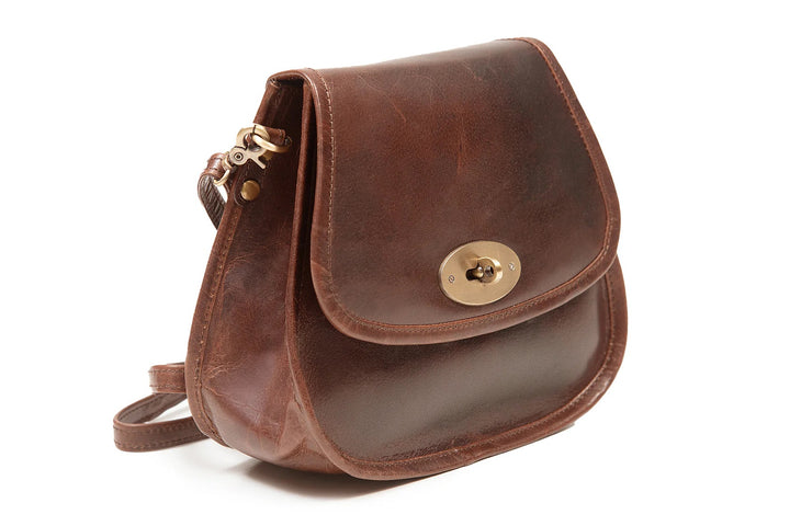 Brown Irish Leather Glynn Bag TK10061