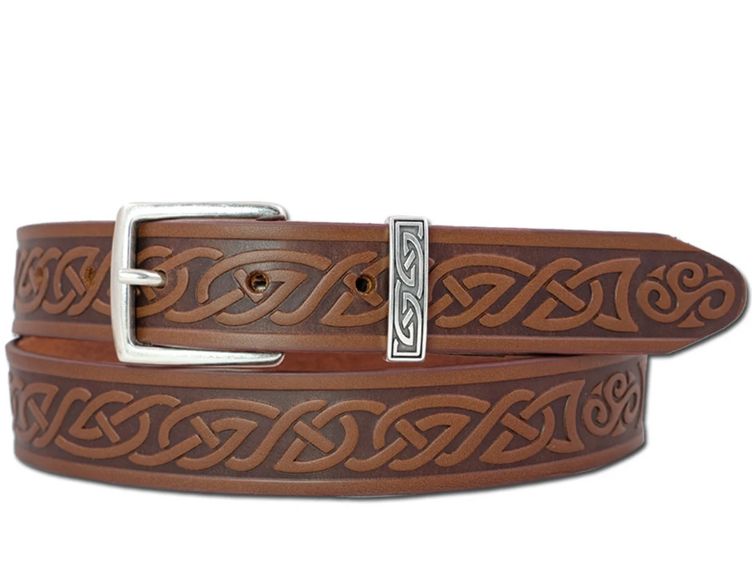 Brown Leather Teltin Belt LR 1198