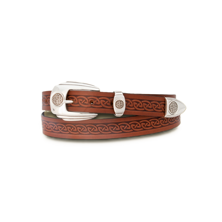 Brown Leather Ferdia Belt LR 3029