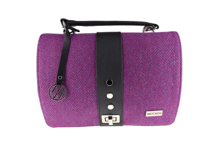 Purple Herringbone Fiona Bag 72