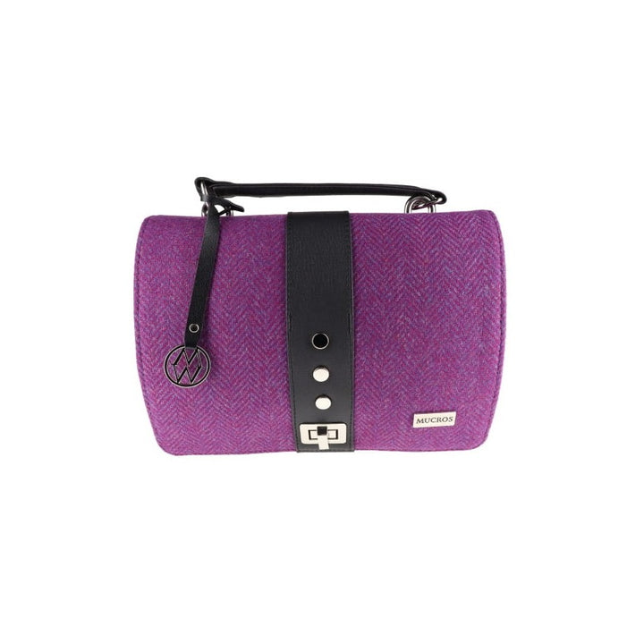 Purple Herringbone Fiona Bag 72