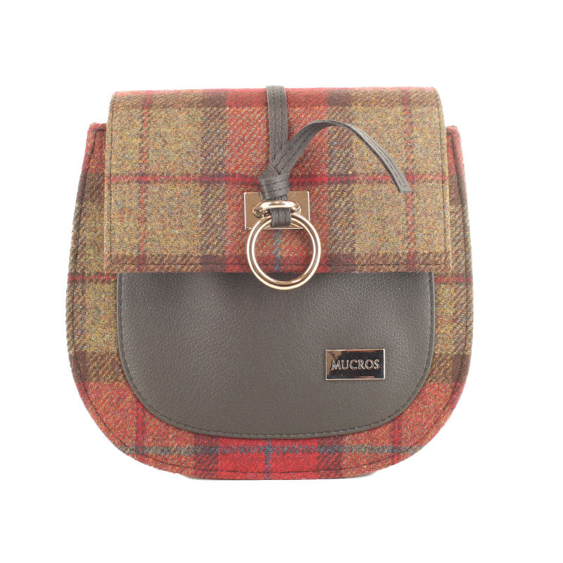 Red and Brown Plaid Grace Bag 207
