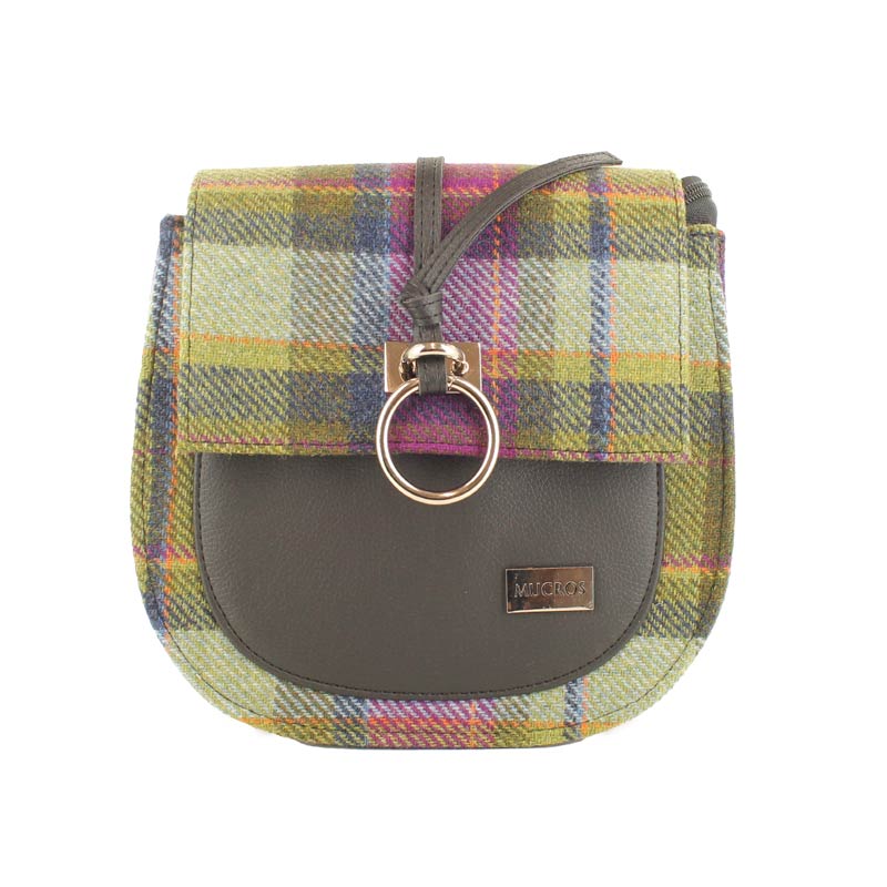 Purple and Green Plaid Grace Handbag 574-1