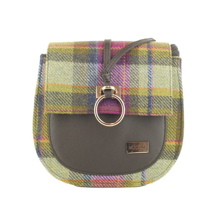 Purple and Green Plaid Grace Handbag 574-1