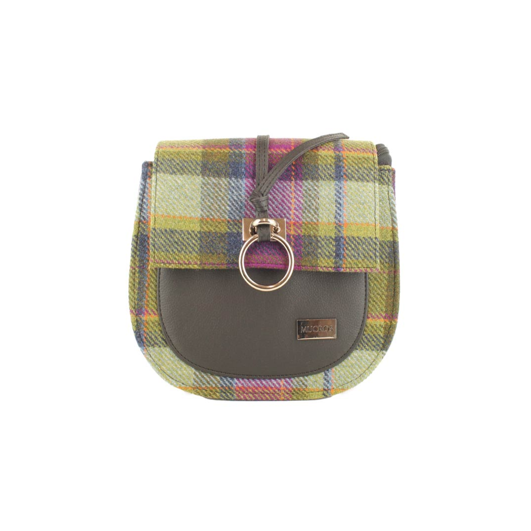 Purple and Green Plaid Grace Handbag 574-1