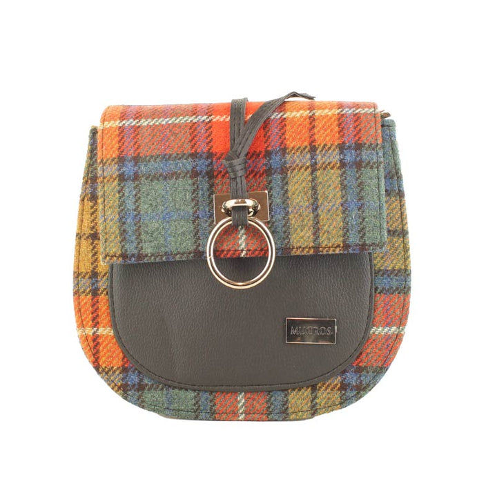 Teal and Rust Plaid Grace Bag 60