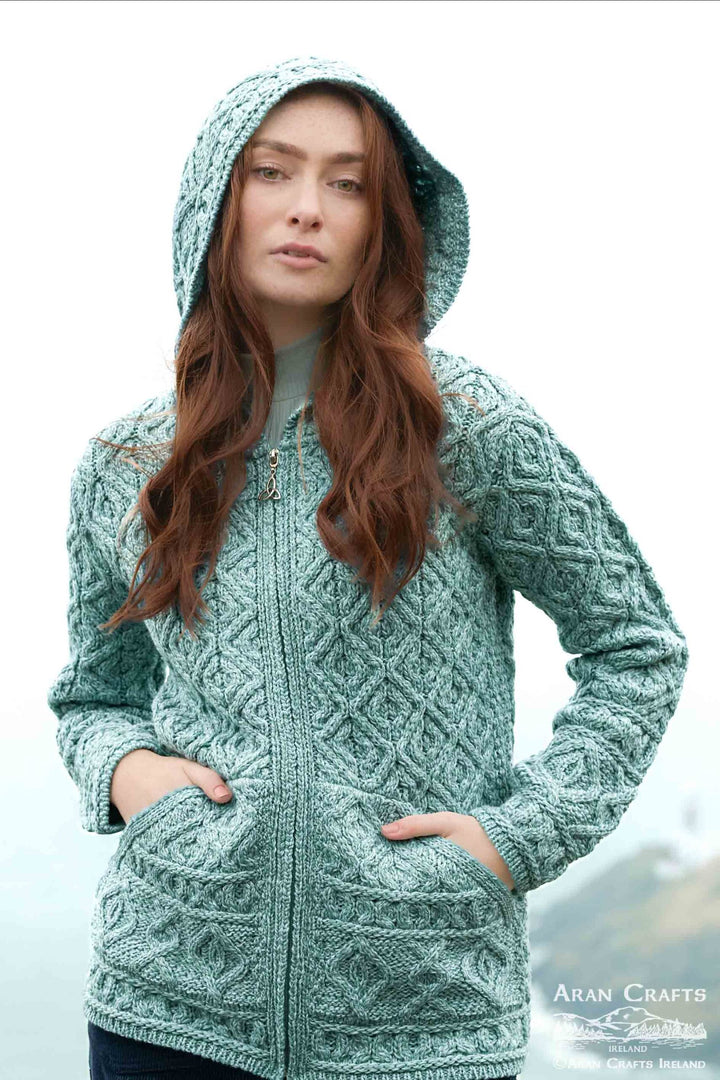Skellig Hooded Zip Cardigan Mermaid (HD5001)