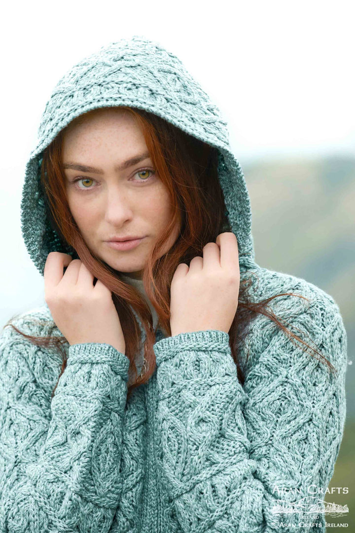 Skellig Hooded Zip Cardigan Mermaid (HD5001)