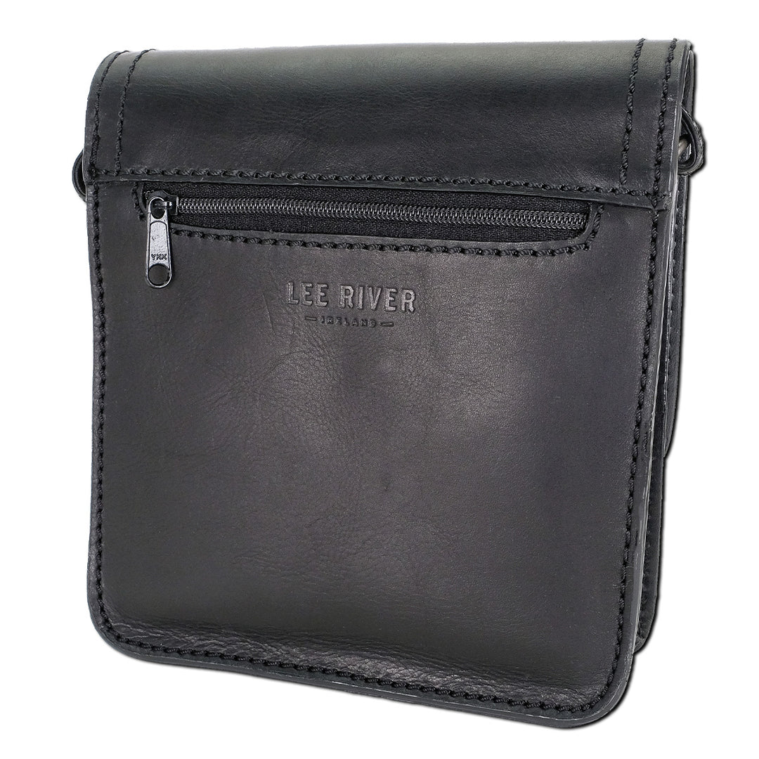 Morrigan Leather Black Bag