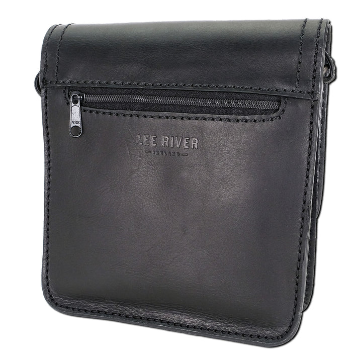 Morrigan Leather Black Bag