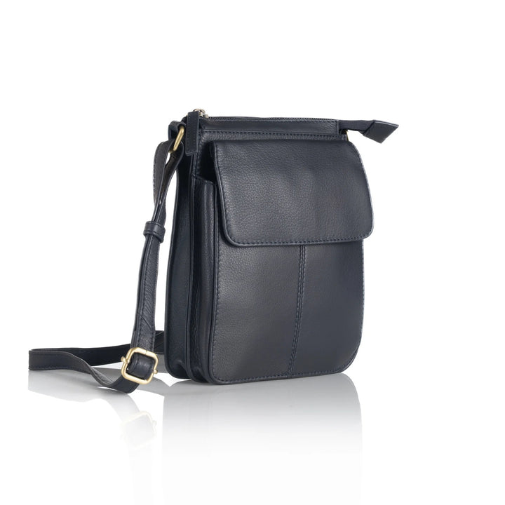 Soft Leather Navy Pup Bag TK10649