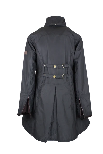 Black Olivia Wax Jacket W02