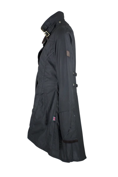 Black Olivia Wax Jacket W02