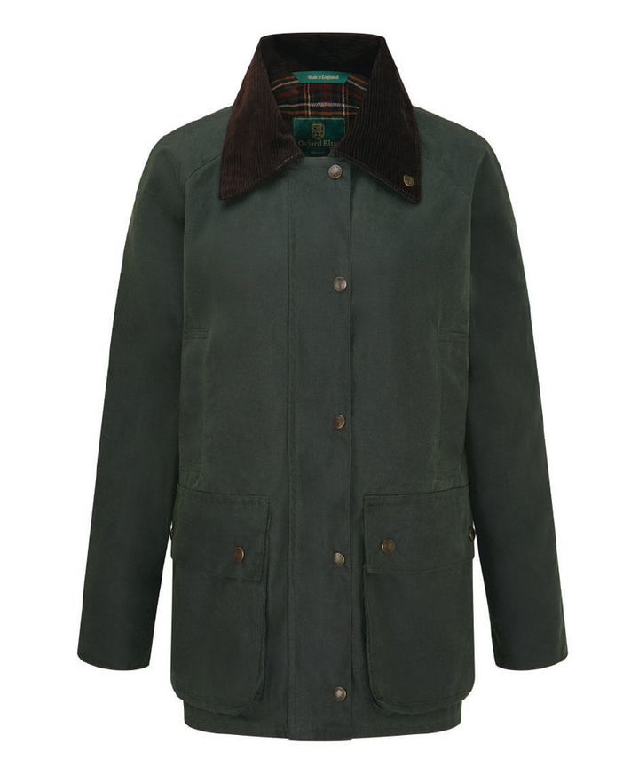 Green Country Girl Wax Jacket W24