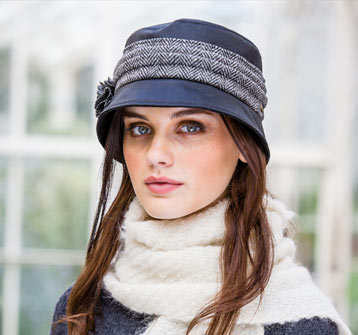 Black Kate Wax Hat