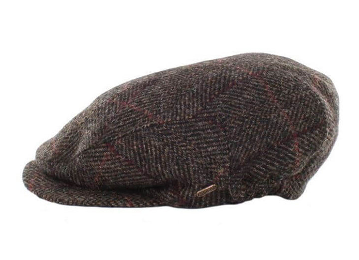 Kerry Cap - 335-1 Brown and Wine Plaid