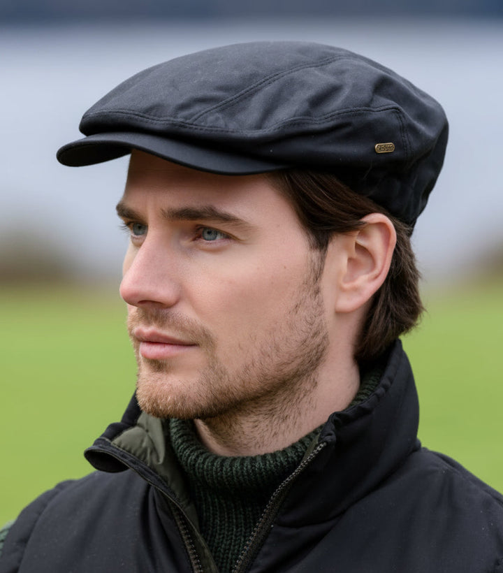 Kerry Waxed Cap - Black