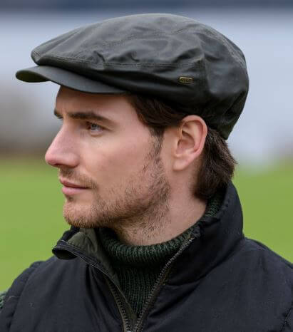 Kerry Waxed Cap - Olive