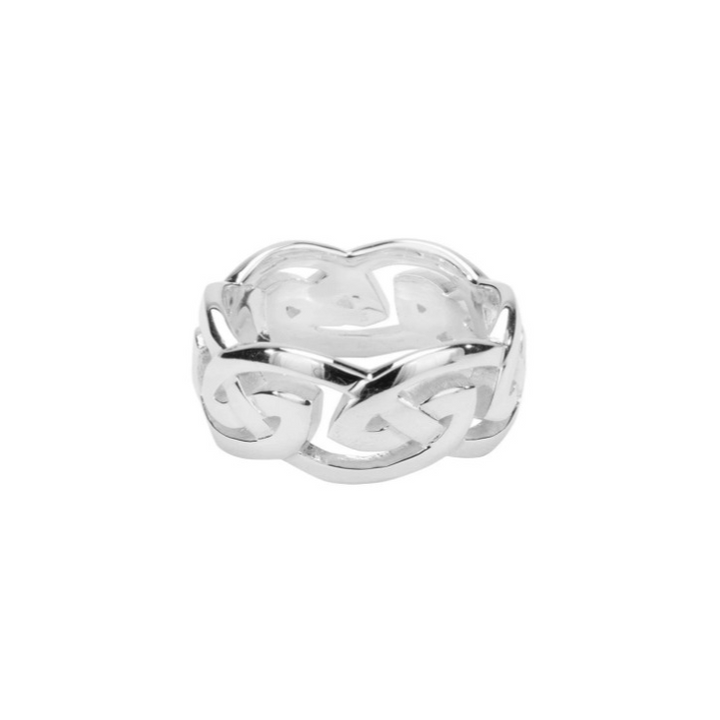Sterling Silver Celtic Knot Ring PRS10500