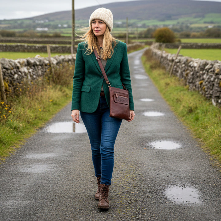 Brown Mary Leather Bag