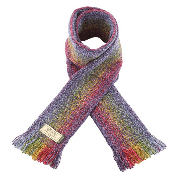 Purple, Pink and Gold Skellig Scarf V93