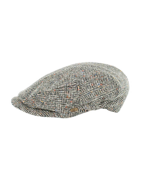 Kerry Cap - 01 Grey Herringbone