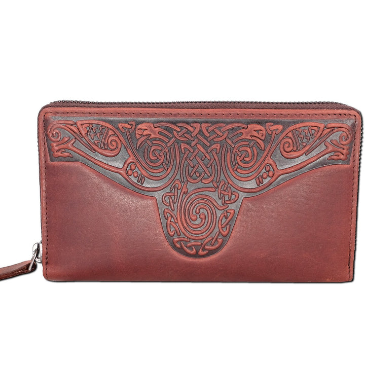 Brown Leather Roisin Wallet