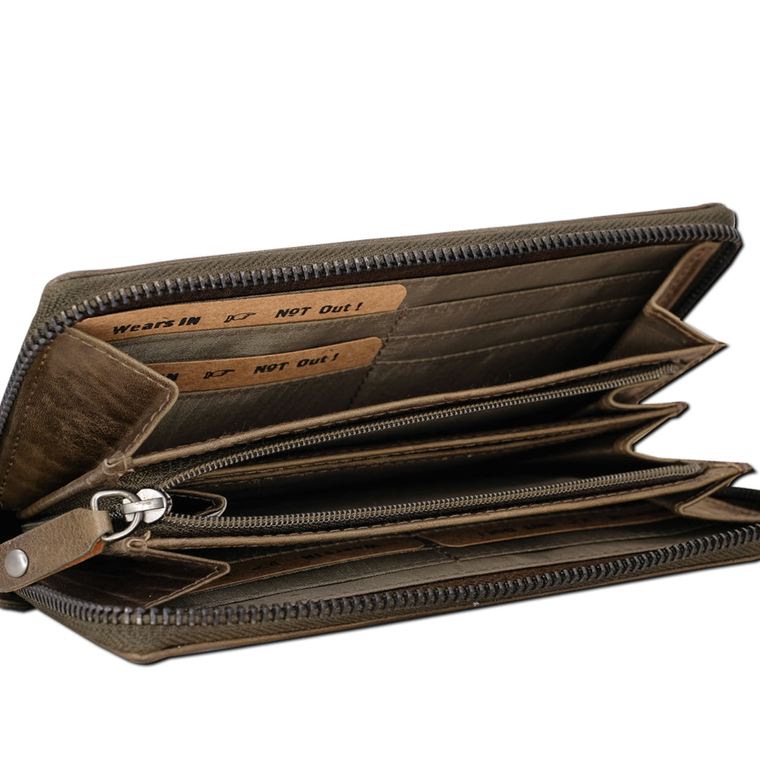 Brown Leather Roisin Wallet