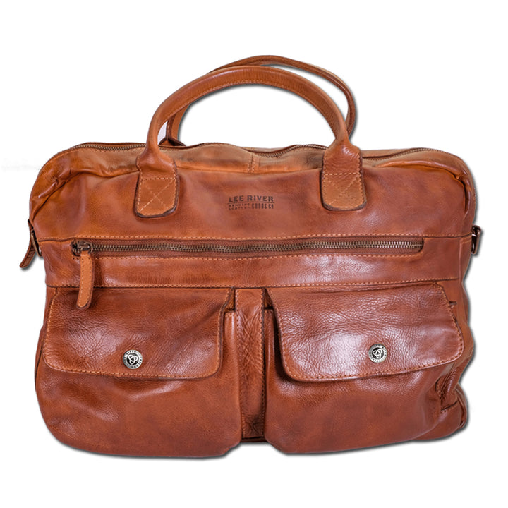 Tan Leather Rory Satchel