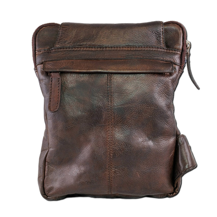 Brown Leather Sling Bag