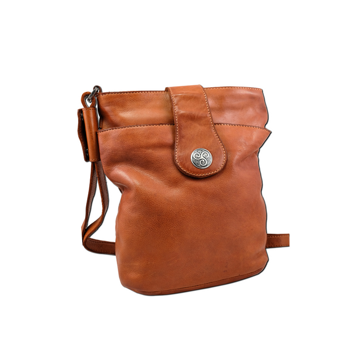 Tan Leather Torc Bag