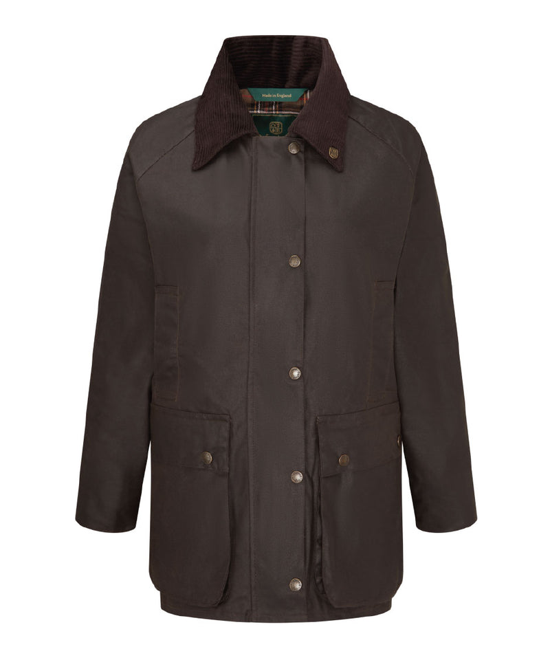 Brown Country Girl Wax Jacket W24