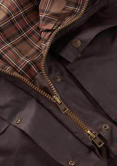 Brown Country Girl Wax Jacket W24