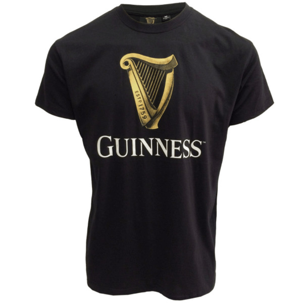 Guinness T - Shirt - Harp 1759 Black