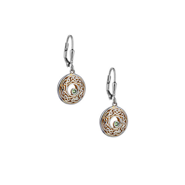Window to the Soul Earrings with Peridot -PEX7415 - Out of Stock