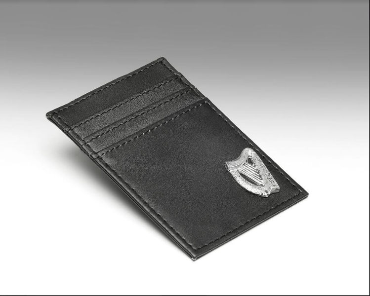 Credit Card Holder with Pewter Detail