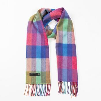 102 Blue Pink Green Plaid